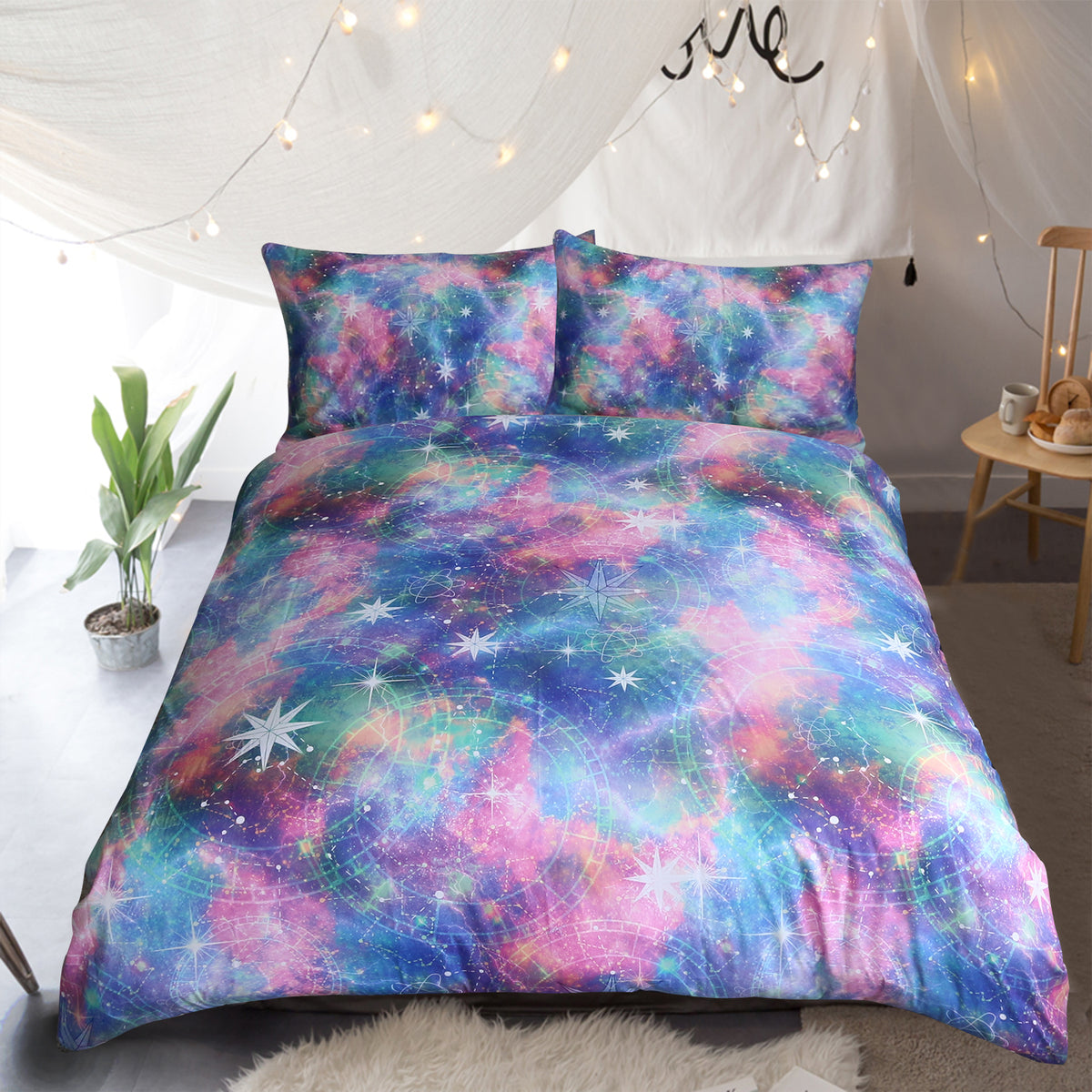 Galaxy Quilt Cover Set Bohemian Vibes Australia